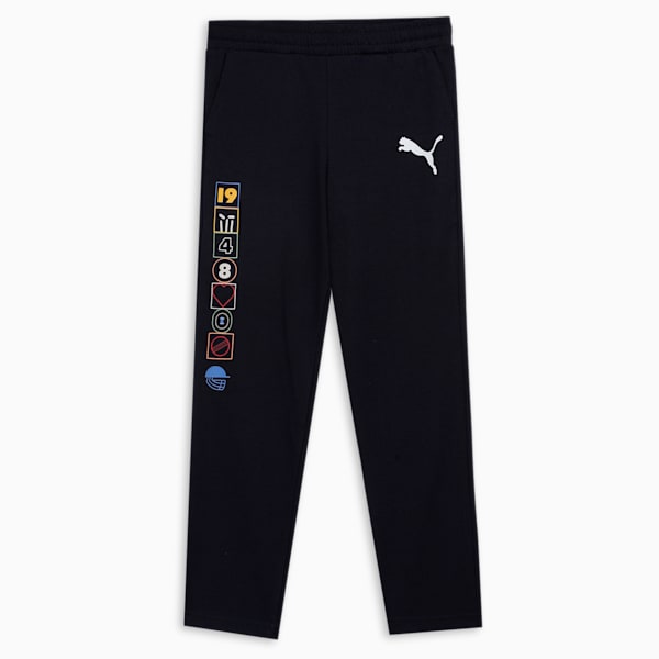 PSL Youth Graphic Pants, Club Navy, extralarge-IND