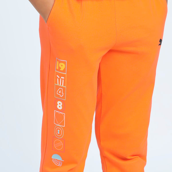PSL Youth Graphic Pants, Rickie Orange, extralarge-IND