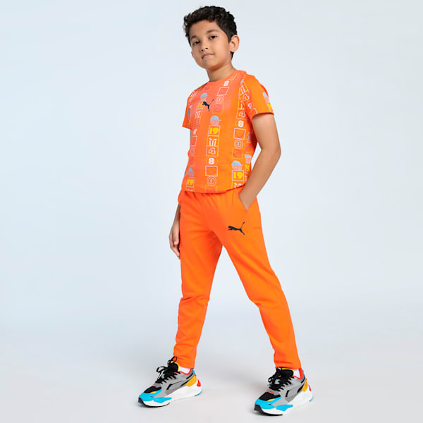 PSL Youth Graphic Pants, Rickie Orange, extralarge-IND
