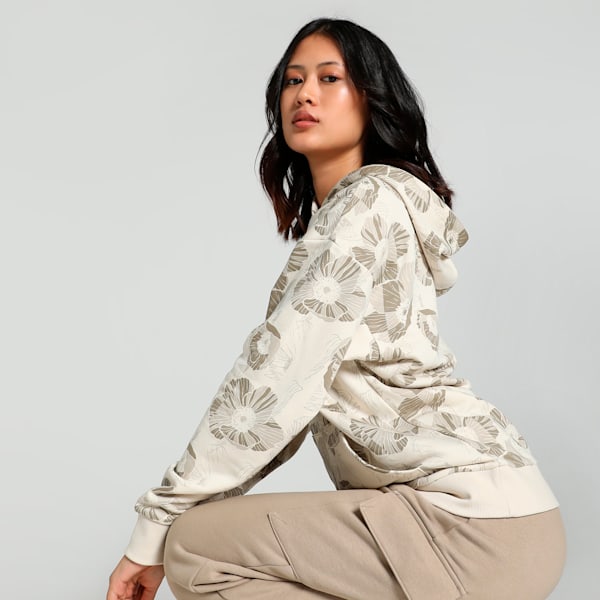 CLASS ACT Graphics Women's Hoodie, Alpine Snow, extralarge-IND