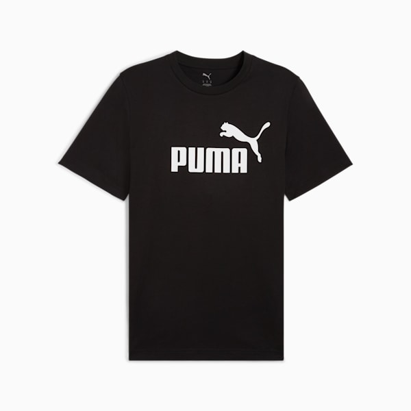Essentials No. 1 Logo Men's Tee, PUMA Black, extralarge