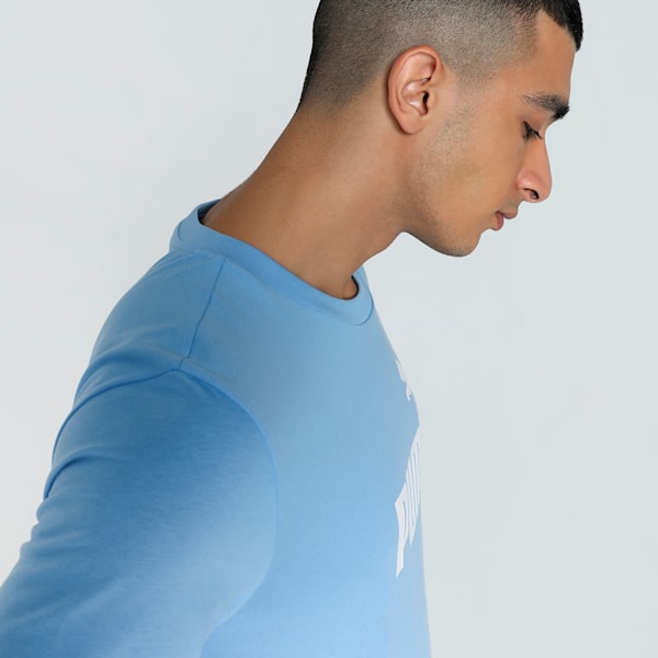 No. 1 Logo Men's Tee, Team Light Blue, extralarge-IND