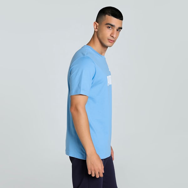 No. 1 Logo Men's Tee, Team Light Blue, extralarge-IND