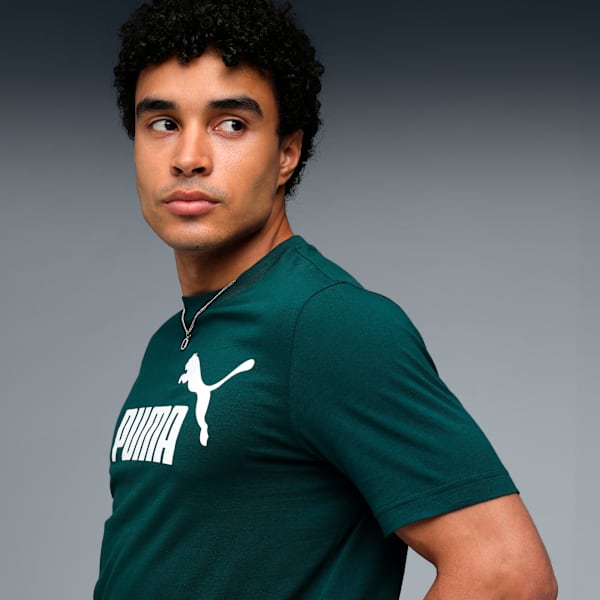 No. 1 Logo Men's Tee, Green Terrain, extralarge-IND