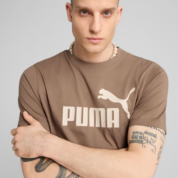 No. 1 Logo Men's Tee, Totally Taupe, extralarge-IND