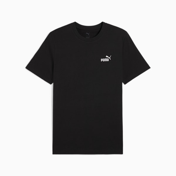 Essentials Small No. 1 Logo Men's Tee, PUMA Black, extralarge