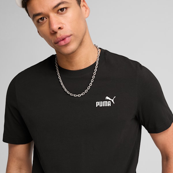 Essentials Small No. 1 Logo Men's Tee, PUMA Black, extralarge