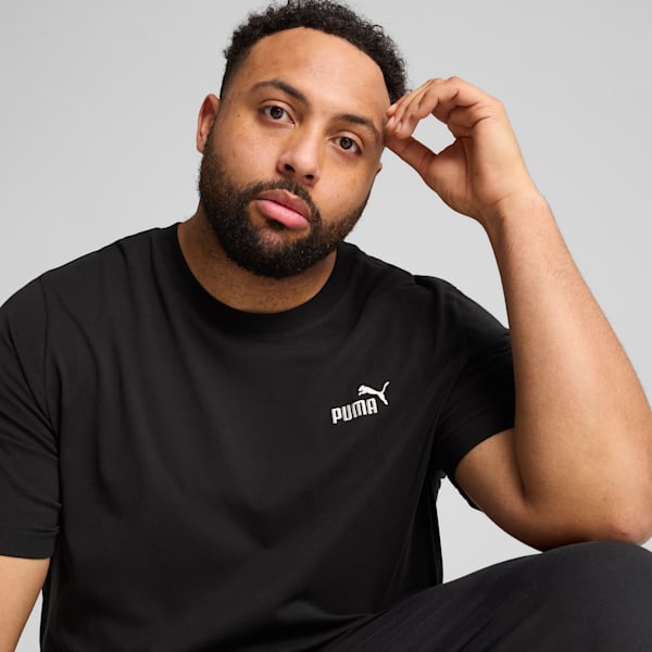Essentials Small No. 1 Logo Men's Tee, PUMA Black, extralarge