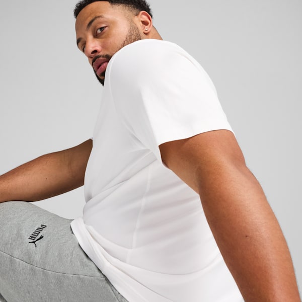 Essentials Small No. 1 Logo Men's Tee, PUMA White, extralarge