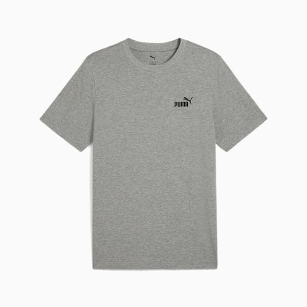 Essentials Small No. 1 Logo Men's Tee, Medium Gray Heather, extralarge