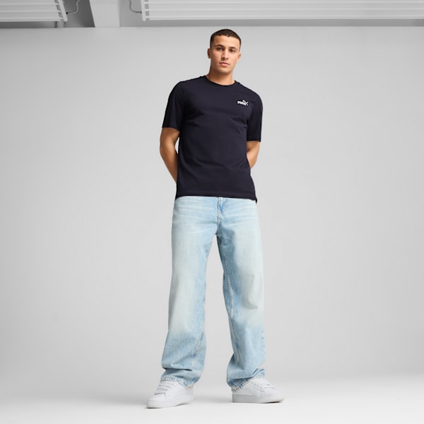 Essentials Small No. 1 Logo Men's Tee, New Navy, extralarge