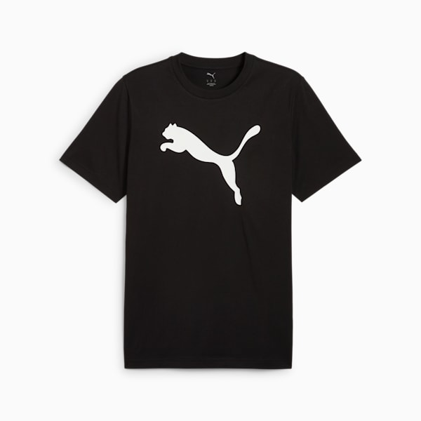 Men's Logo Tee, PUMA Black, extralarge-IND