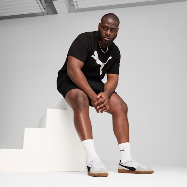 Men's Logo Tee, PUMA Black, extralarge-IND