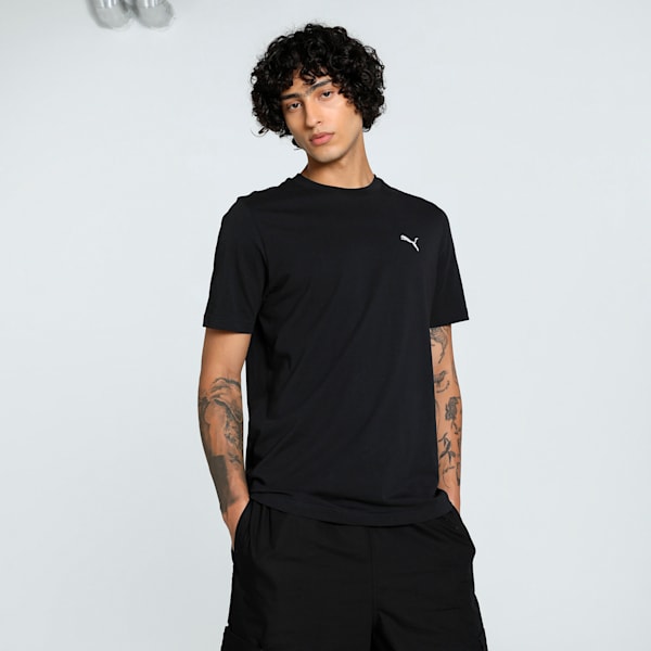 Small Logo Men's Tee, PUMA Black, extralarge-IND