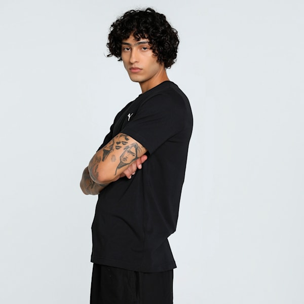 Small Logo Men's Tee, PUMA Black, extralarge-IND