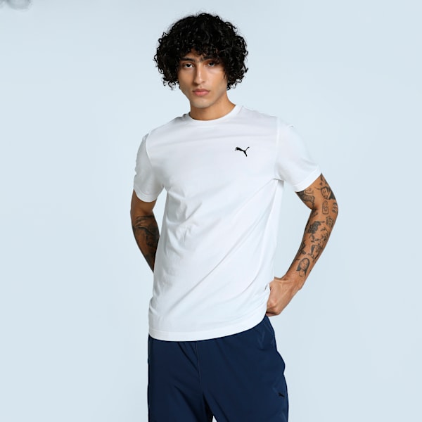 Small Logo Men's Tee, PUMA White, extralarge-IND
