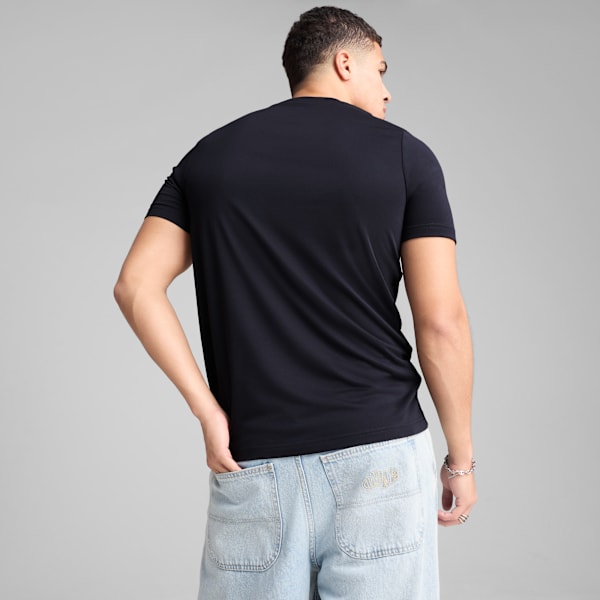 Small Logo Men's Tee, New Navy, extralarge-IND