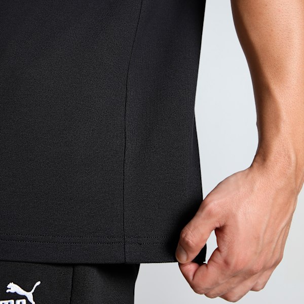 Men's Pique Polo, PUMA Black, extralarge-IND