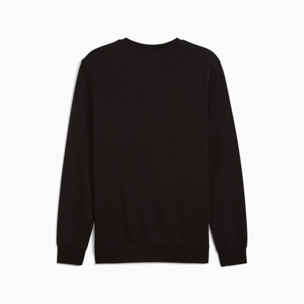 Chandail en molleton à col rond Essentials Homme, PUMA Black, extralarge