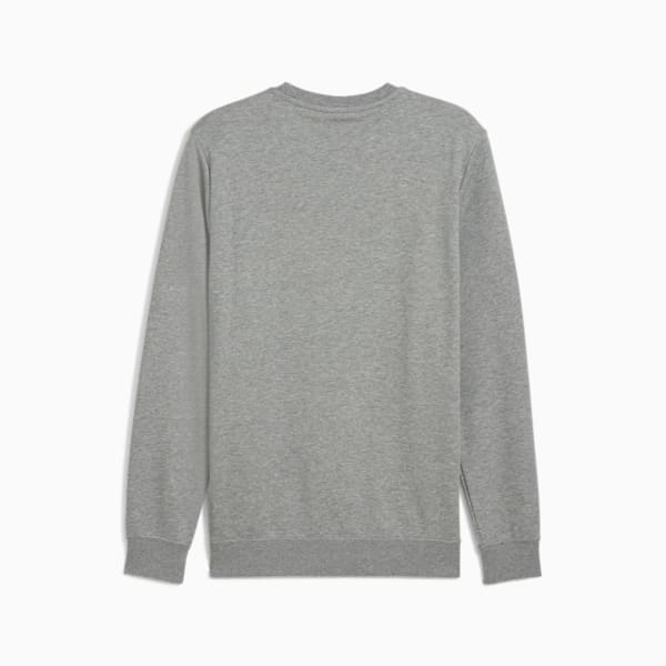 Chandail en molleton à col rond Essentials Homme, Medium Gray Heather, extralarge