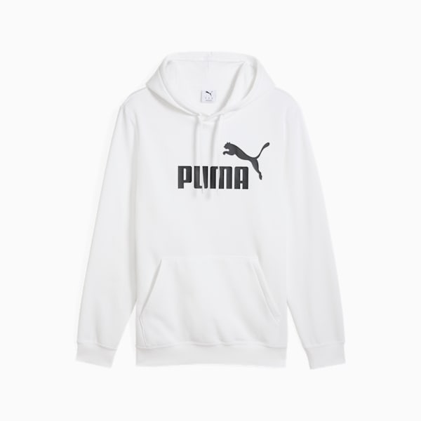 Sudadera Essentials No. 1 Logo para hombre, PUMA White, extralarge