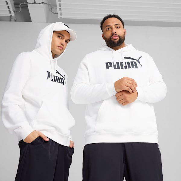 Sudadera Essentials No. 1 Logo para hombre, PUMA White, extralarge