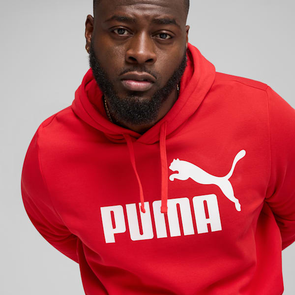 Essentials No. 1 Logo Men's Hoodie, For All Time Red, extralarge