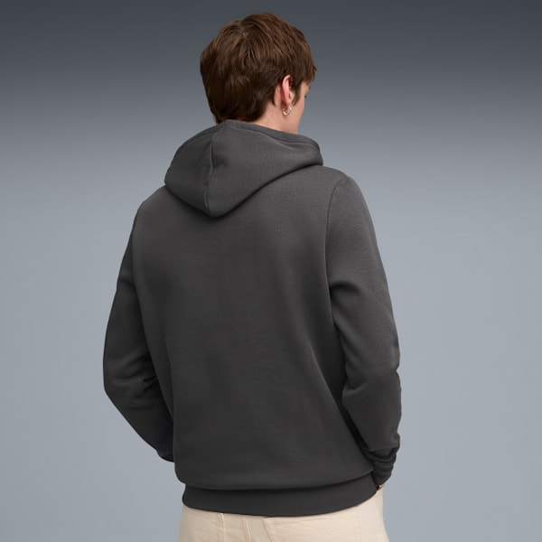 Essentials No. 1 Logo Men's Hoodie, Dusky Gray, extralarge