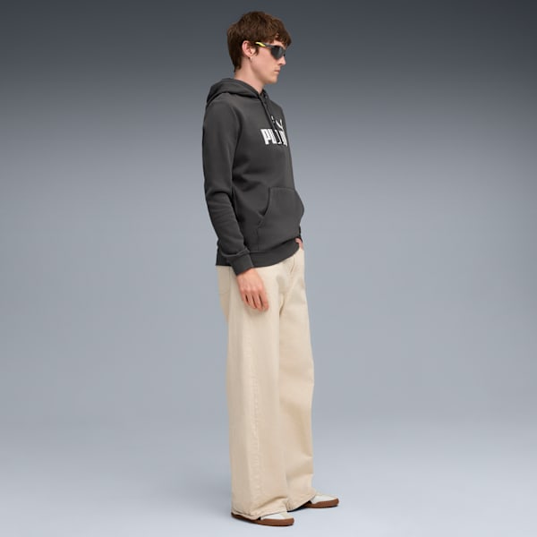 Essentials No. 1 Logo Men's Hoodie, Dusky Gray, extralarge
