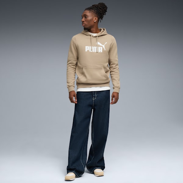 Essentials No. 1 Logo Hoodie Men, Ice Coffee, extralarge-GBR