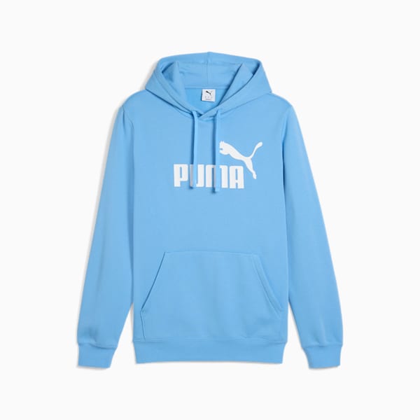 Essentials No. 1 Logo Men's Hoodie, Team Light Blue, extralarge