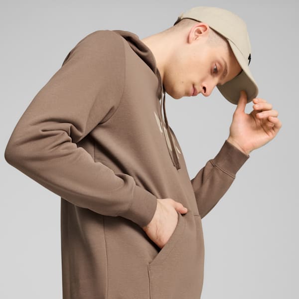 Sudadera con capucha para hombre logotipo Essentials No. 1, Totally Taupe, extralarge