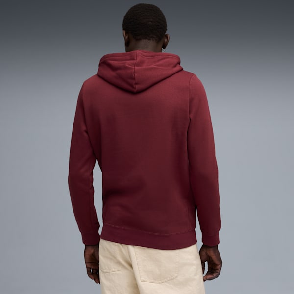 Essentials No. 1 Logo Hoodie Men, Ruby Shimmer, extralarge-GBR