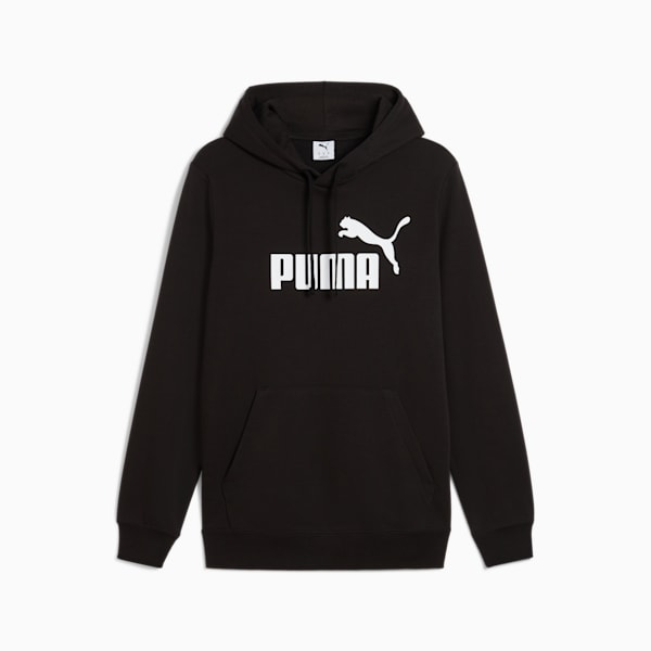 Sudadera con capucha para niños grandes logotipo Essentials No. 1, PUMA Black, extralarge