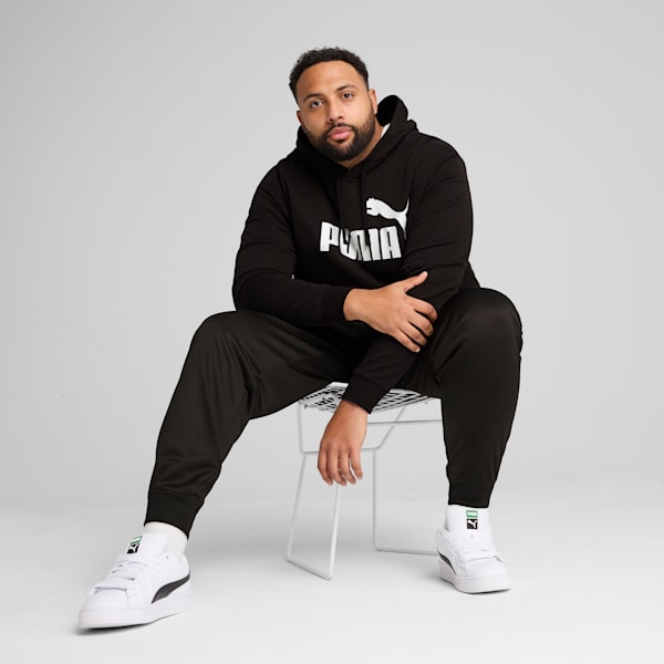 Essentials No. 1 Logo Big Kids' Hoodie, PUMA Black, extralarge