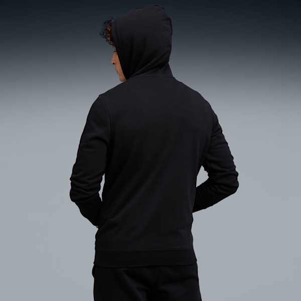No. 1 Logo Men's Hoodie, PUMA Black, extralarge-IND