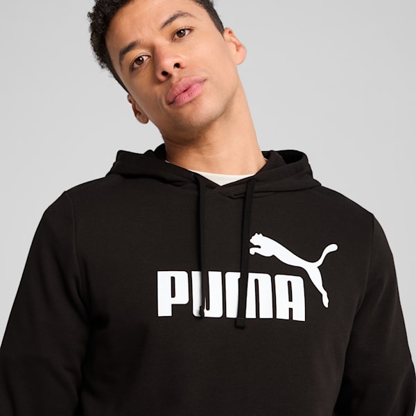 Essentials No. 1 Logo Big Kids' Hoodie, PUMA Black, extralarge
