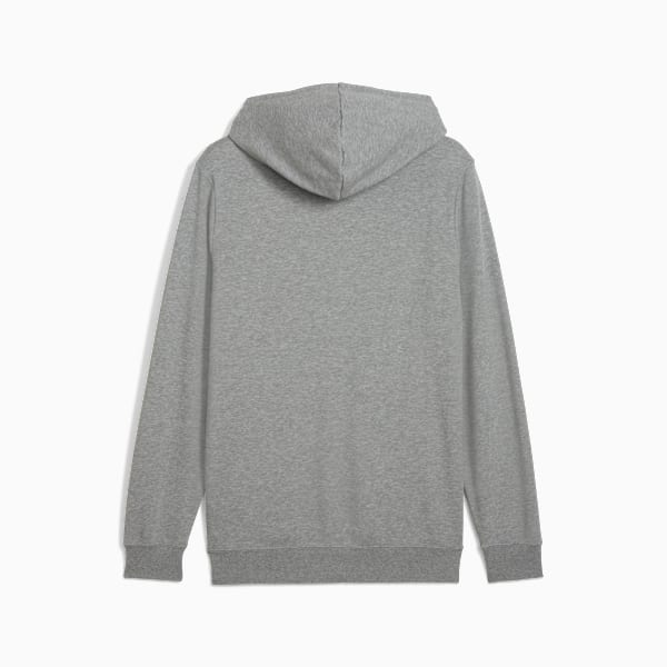 Essentials No. 1 Logo Men's Hoodie, Medium Gray Heather, extralarge