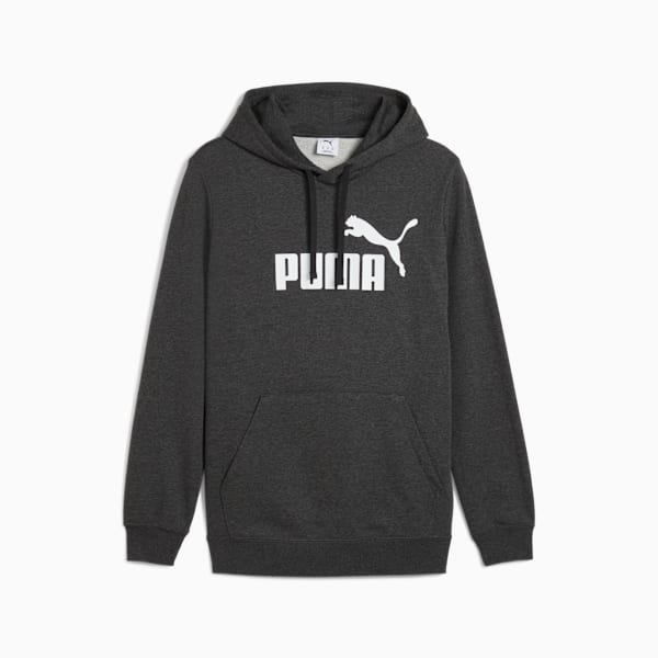Sudadera con capucha Essentials No. 1 Logo para adolescentes, Dark Gray Heather, extralarge