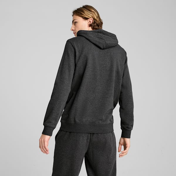 Essentials No. 1 Logo Big Kids' Hoodie, Dark Gray Heather, extralarge