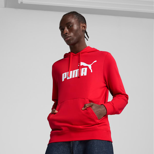 Essentials No. 1 Logo Men's Hoodie, For All Time Red, extralarge