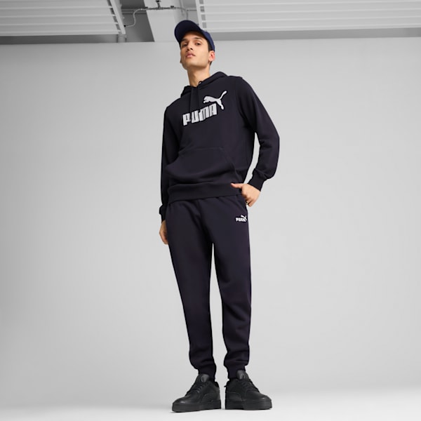 Essentials No. 1 Logo Men's Hoodie, New Navy, extralarge
