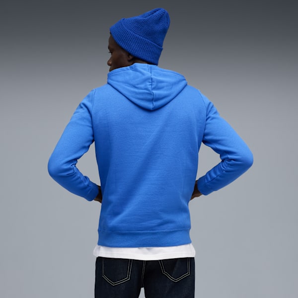 Sudadera con capucha para hombre logotipo pequeño No. 1 Essentials, Mountain Blue, extralarge