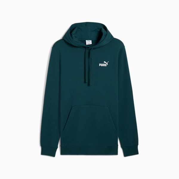 Sudadera con capucha para hombre logotipo pequeño No. 1 Essentials, Green Terrain, extralarge