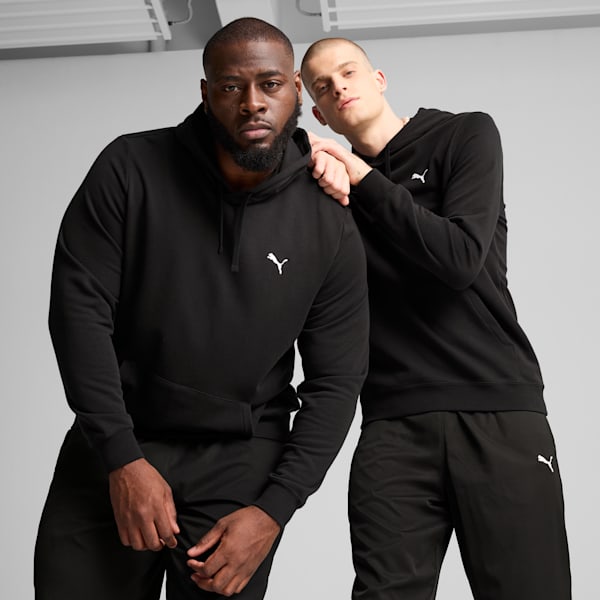 Essentials Men's Hoodie, PUMA Black, extralarge