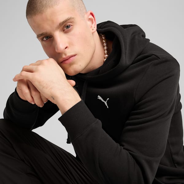 Essentials Men's Hoodie, PUMA Black, extralarge