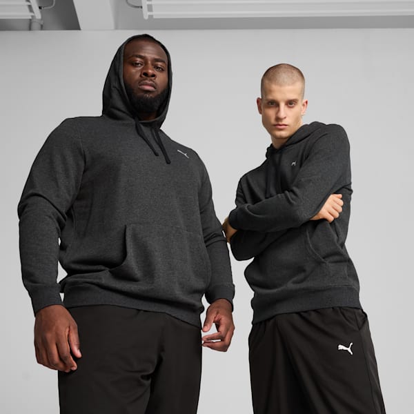 Essentials Men's Hoodie, Dark Gray Heather, extralarge