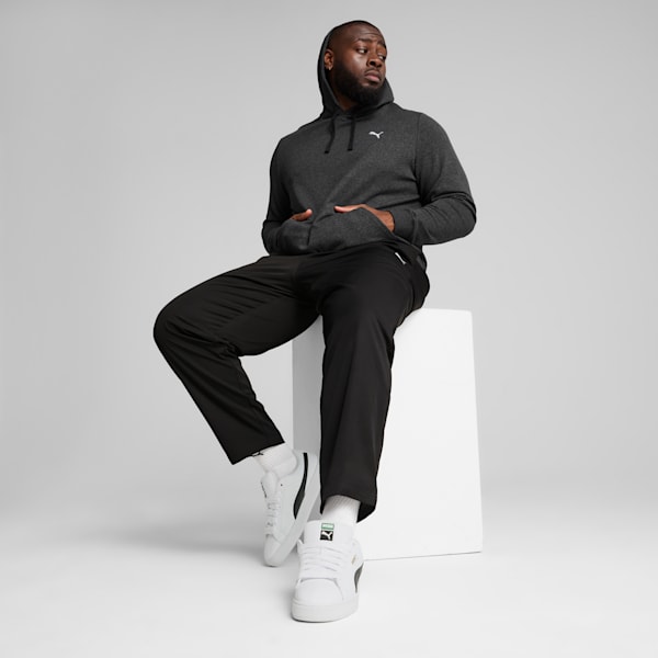 Essentials Men's Hoodie, Dark Gray Heather, extralarge