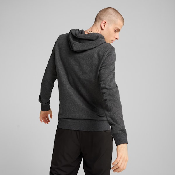 Essentials Men's Hoodie, Dark Gray Heather, extralarge