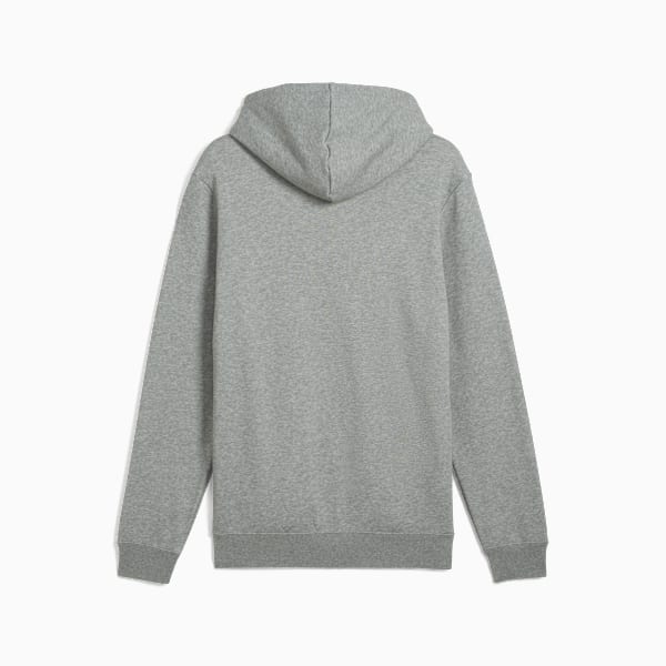 Essentials Men's Rubber Print Full-Zip Hoodie, Medium Gray Heather, extralarge-IND